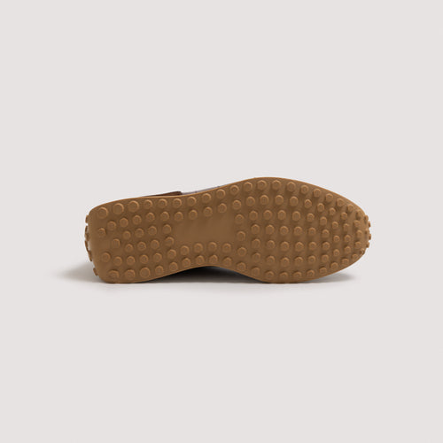 Heraclius Men's Italian Sneaker Cadmio/Chestnut