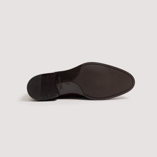 Justin Men's Loafer Pebble Grain Cadmio