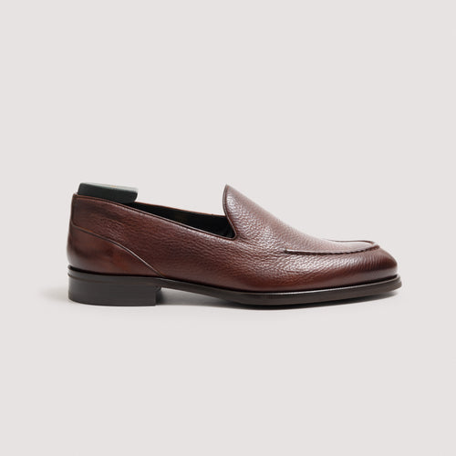 Justin Men's Loafer Pebble Grain Cadmio