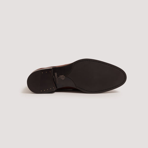 Theodore Pebble Grain Cognac Men's Loafrer