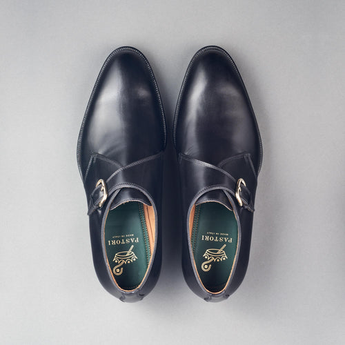 Caligula Monk Strap Nero