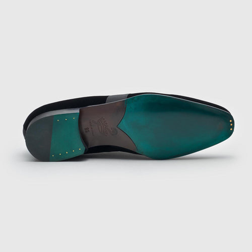 Galba Velvet Men's Formal Loafer Nero