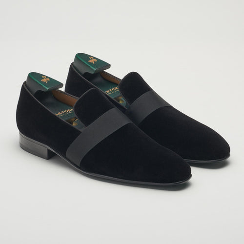 Galba Velvet Men's Formal Loafer Nero
