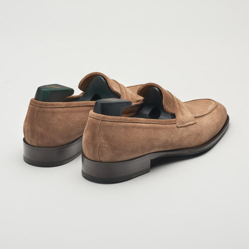 Titus Men's Suede Loafer Farro