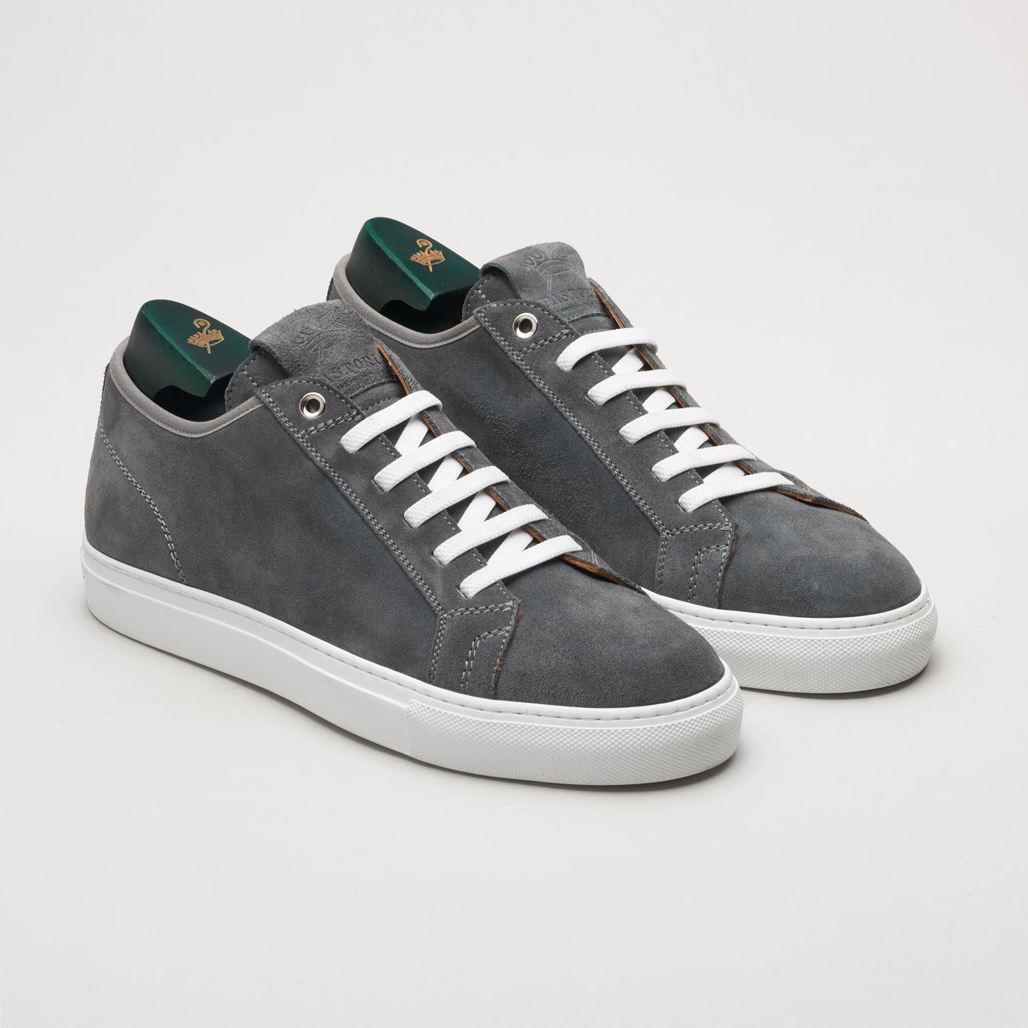 Julius Men's Luxury Sneaker Suede Grey – Pastori Footwear