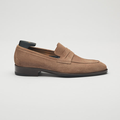 Titus Men's Suede Loafer Farro
